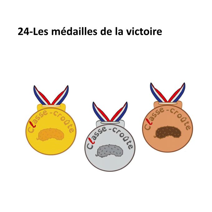médailles de la victoire