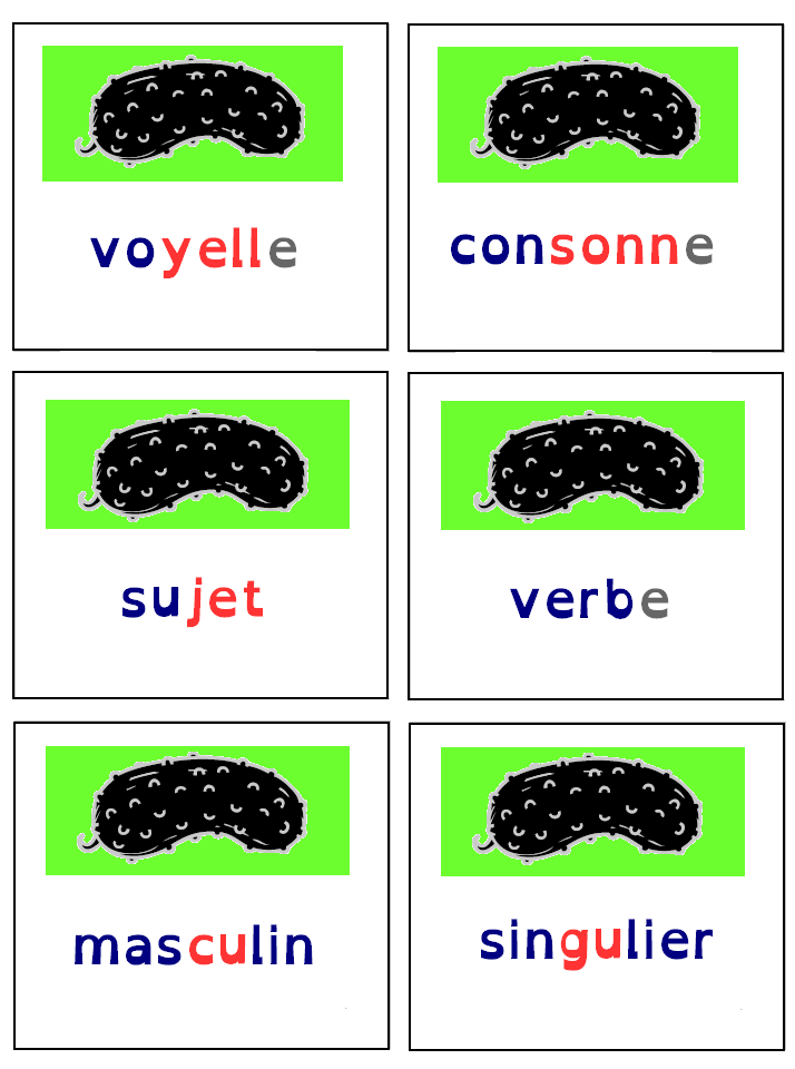 Noms-communs-français-serie 2 Noms-communs-français-serie 2 étiquettes de mots