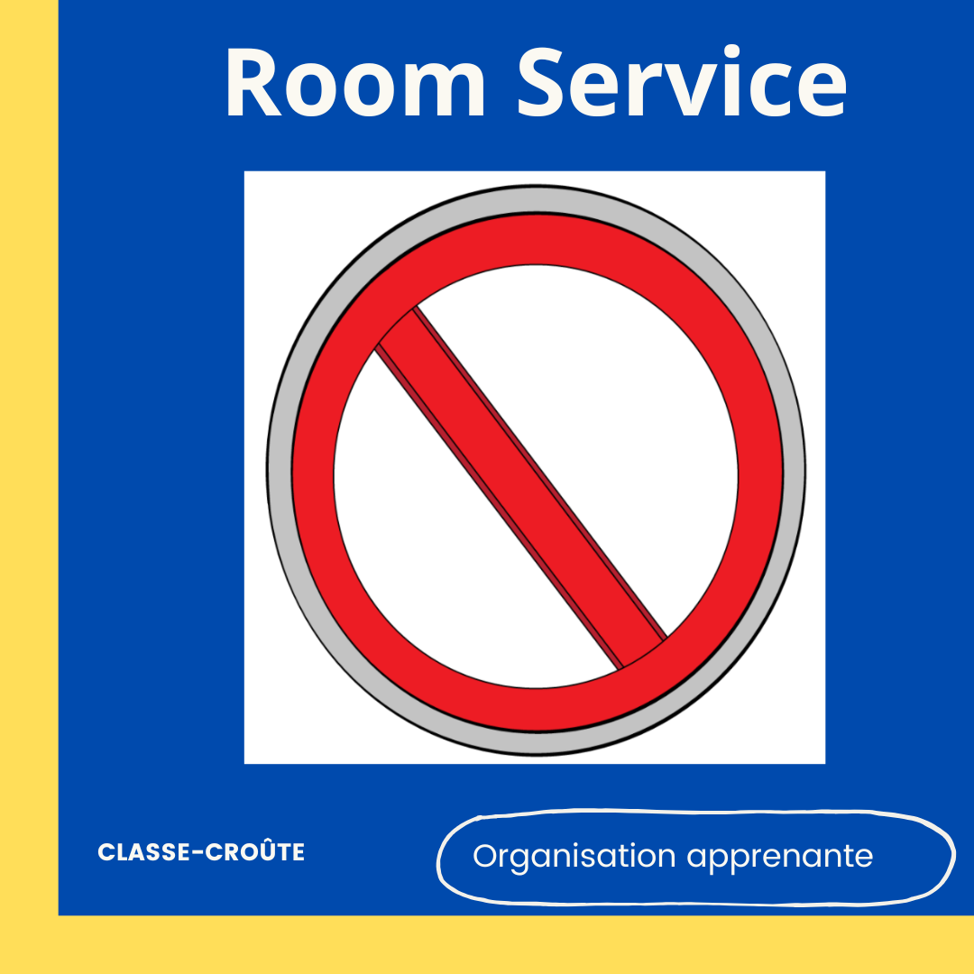 Pas de room service cet été